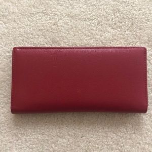 Red Leather Wallet